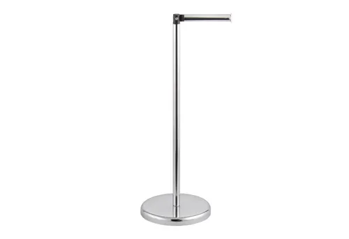 bremermann Toilettenpapierhalter Stand-WC-Rollenhalter 2in1, Ersatzrollenhalter (4 Rollen), verchromt