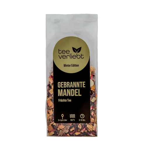 teeverliebt - Gebrannte Mandel loser Früchtetee