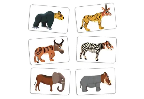 DJECO Spiel Kartenspiel Anijumble Beobachtungs- und Geschwindigkeitsspiel, FSC®-zertifiziertem Papier und Pappe