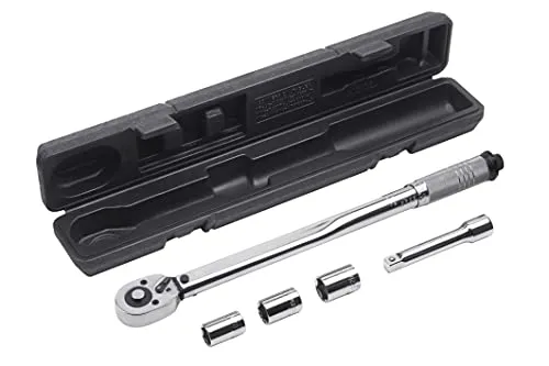 Metafranc WU8499970 Drehmomentschlüssel-Set 40 - 210 Nm - Drehmomentschlüssel für präzise Einstellungen, ideal für Reifenwechsel und Schraubenanwendung.