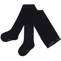 WERI SPEZIALS Strumpfhersteller GmbH Strickstrumpfhose Kinderstrumpfhosen >> Klassisch<< weiche Baumwolle schwarz 170-176