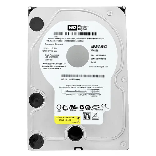 Western Digital 500GB Caviar Black Festplatte - Interne 3,5