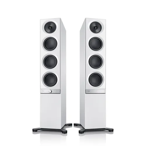 Teufel Stereo L Streaming Standlautsprecher - WLAN & Bluetooth Multiroom, 3-Wege-System für faszinierenden Stereo-Sound, erweiterbar und energieeffizient