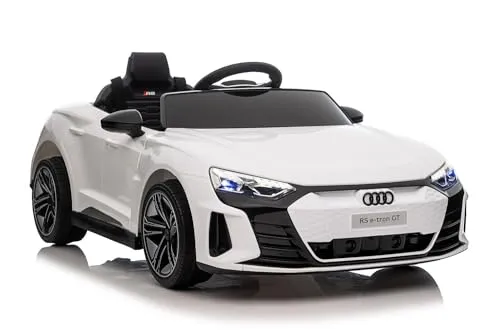 Kinderfahrzeug - Elektro Auto Audi RS E-Tron, lizenziert mit 12V7AH Akku und 4 Motoren