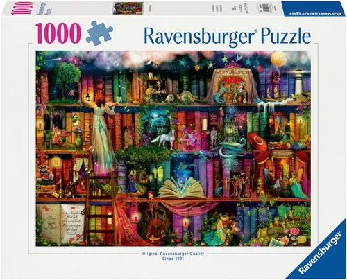 Ravensburger Puzzle Magische Märchenstunde, 1000 Puzzleteile, Made in Germany