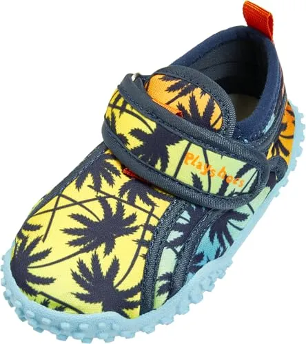 Playshoes Unisex Kinder Badeschuhe Aquaschuhe, Surf, 24/25 EU