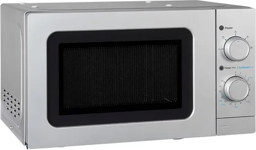 Exquisit WP 700 J17-3 Stand Mikrowelle - Mikrowelle mit 700 Watt und 20 Litern, ideal für die platzsparende Unterbaumontage und mit 5 Leistungsstufen für vielseitige Kochmöglichkeiten.