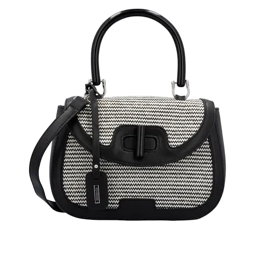 Remonte Damen Q0644 Umhängetasche, schwarz 01