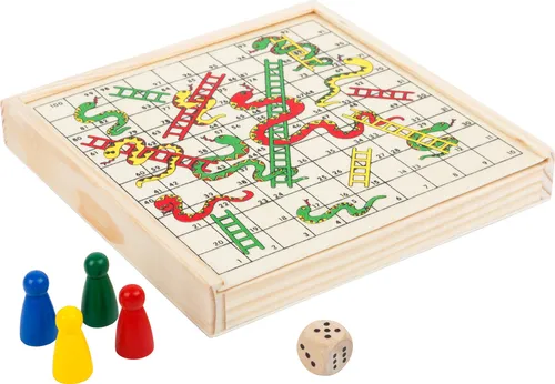 Schlangen und Leitern-Spiel to go