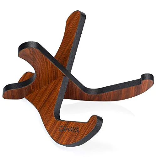 CAHAYA Ukulele Ständer Holz Klappständer Ukulele Halter für Ukulele Mandoline Violine und kleinere Gerätschaften CY0022