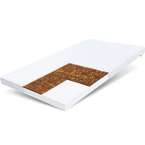 FDM Kaltschaummatratze 90x200 cm - Hochwertige Matratze mit H2 & H3 Härtegrad, ideal für Allergiker. Der abnehmbarer Bezug sorgt für Hygiene, während die Kokoseinlage Feuchtigkeit reguliert und Wärme isoliert. Perfekt für erholsamen Schlaf!