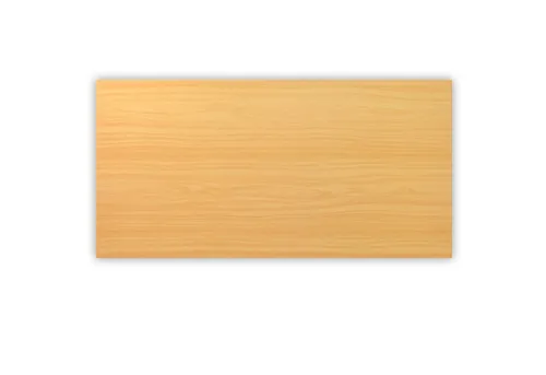 bümö Tischplatte DIY Schreibtischplatte, Rechteck: 160 x 80 cm- Dekor: Buche