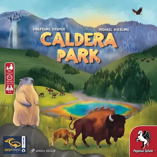Caldera Park Boardgame