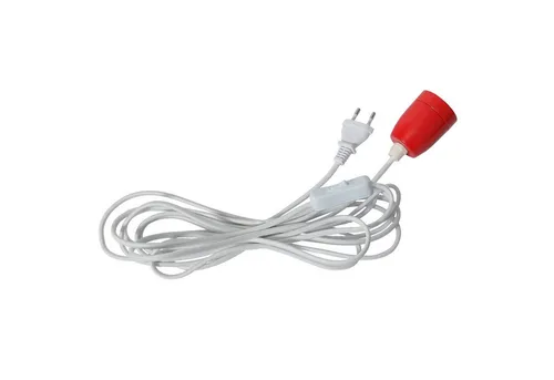 MARELIDA Hängeleuchte Lampenfassung E27 Textilkabel für Hängeleuchten Sterne 5m mit Schalter