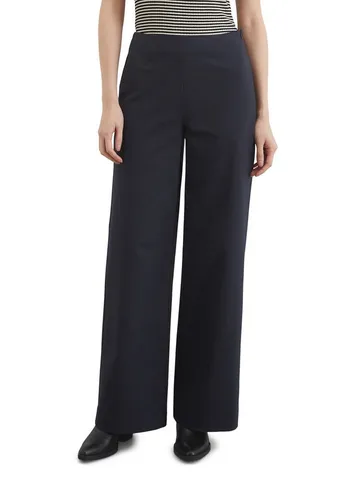 Damen Jerseyhose aus Interlock-Qualität Wide Fit 36 - Hosen in Wide Fit, ideal für den Alltag mit einem stilvollen, cleanen Look und hochwertiger, soft-kompakter Interlock-Qualität.