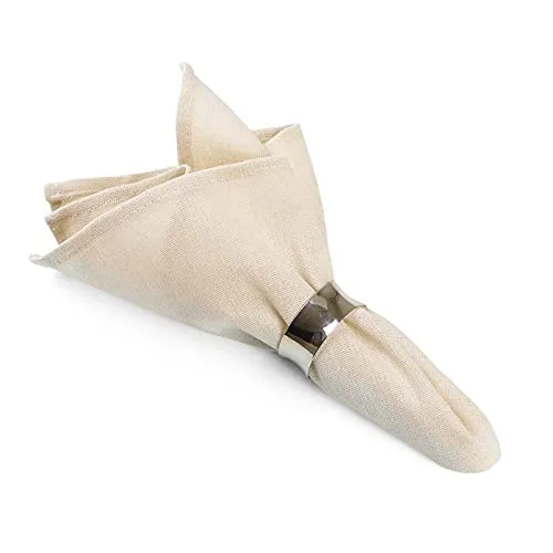 Stoffservietten Beige 100 Stück 40x40cm Baumwolle in beige von Treb Horecalinnen