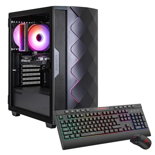 Hyrican GAMEMAX Gaming-PC Diamond - AMD Ryzen 5 7500F, 16 GB DDR5, 1 TB SSD, GeForce RTX 5060, Windows 11 Home