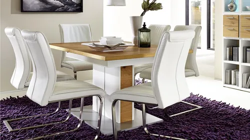 Esstisch Light Line Synchronauszug Eiche furniert 160-205 x 90 cm