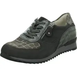 Waldläufer Damen Schnürhalbschuhe Hurly Grau, Weite H