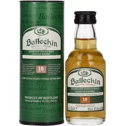 Edradour Ballechin 10 Years Old Highland Single Malt 46% Vol. 0,05l in Geschenkbox