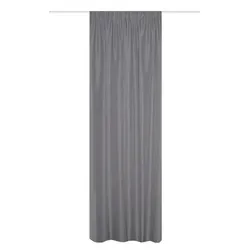 HOME WOHNIDEEN Gardine PELLU, blickdicht & Thermo-Chenille - Fertiggardine aus 100% Polyester mit Multifunktionsband, ideal für energieeffiziente Raumgestaltung und optimalen Schutz vor Hitze und Kälte.