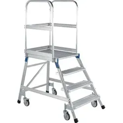 ZARGES Podesttreppe einseitig 5 Stufen von ZARGES