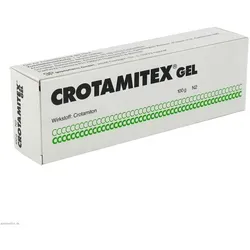 Crotamitex 100 G - Effektives Gel gegen Skabies - Arzneimittel zur Behandlung von Skabies, enthält 5 % Crotamiton und ist sowohl für Erwachsene als auch für Kinder geeignet. Für eine schnelle Linderung von Beschwerden.