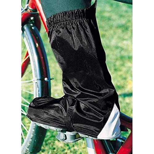 Hock Regenbekleidung Erwachsene Fahrradgamaschen Gamas, Schwarz, 42-44,5