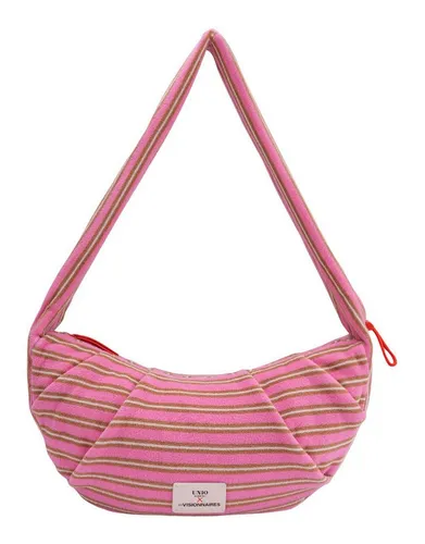 Les Visionnaires Umhängetasche Unio Vancouver - Stylische Umhängetasche von Unio Hamburg x Les Visionnaires, ideal für den Alltag. Mit verstellbarem Schulterriemen und mehreren Fächern für optimale Organisation. Maße: 41x23x9 cm, Gewicht: 370 g. Perfekt für jedes Outfit!