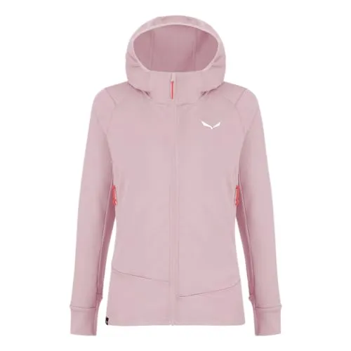 Salewa Puez Polarlite W HD Jacket zephyr (6590) 42 - Funktionsjacke für Damen aus 50% recyceltem Material, mit schnelltrocknendem Polarlite-Fleece für optimale Wärme und Bewegungsfreiheit – perfekt für Trekking und Wanderungen.