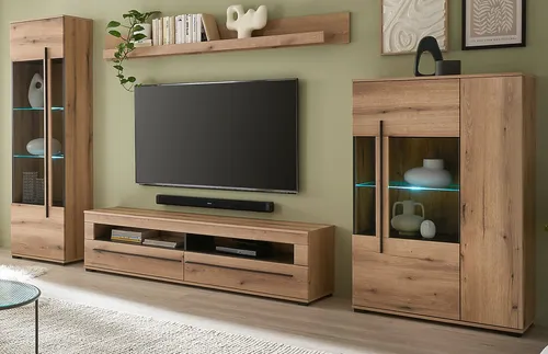 Furn.Design Wohnwand Design-D in Evoke Eiche