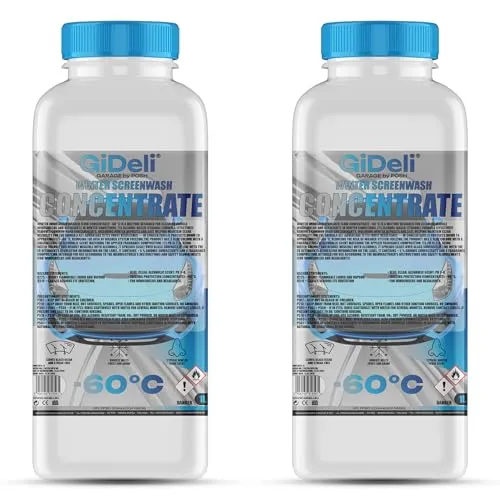 GiDeli Scheibenfrostschutz Konzentrat 2 x 1 L