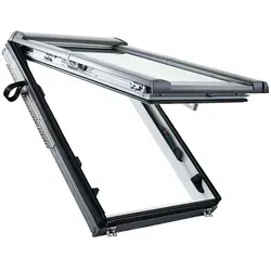 Roto Klapp-Schwingfenster Designo R88 K2AR2 Austausch-Renovierungsfenster AR2, 114x160 cm (11/16)