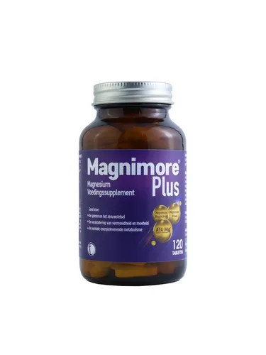 Magnimore Plus 120 – Triple-Magnesium-Komplex mit ATA-Mg von TAB Vitamins