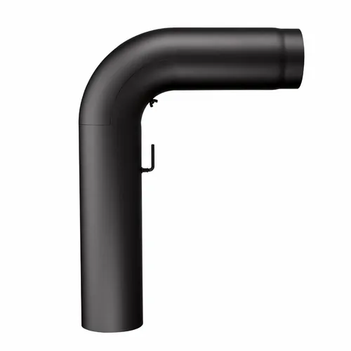 Justus Rohrset 150mm - Schwarz - Aschesauger Rohrset, ideal für effizientes Saugen von Asche mit einem robusten und langlebigen Design.