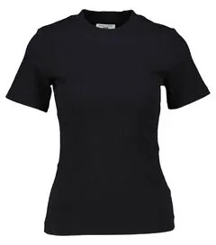 MARC O'POLO Damen B41226051539 T-Shirt, Schwarz, XS EU - Stylisches Damen T-Shirt von Marc O'Polo, perfekt für lässige Looks und aus hochwertiger Baumwolle für hohen Tragekomfort.