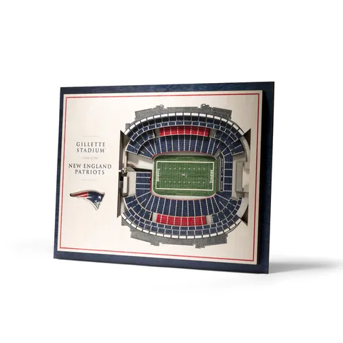Poster & Bildende Kunst Blau von New England Patriots