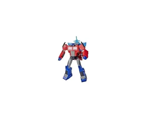Transformers Bumblebee Cyberverse Adventures Battle Call Officer Optimus Prime, stimmenaktivierte Lichter und Sounds