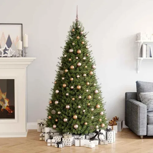 vidaXL 61-tlg. Weihnachtskugeln mit 150 LEDs und Baumspitze