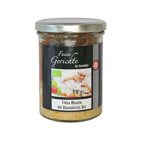 Schrader | Tikka Masala | mit knackigem Gemüse und Basmatireis | vegan | Bio | 370 g