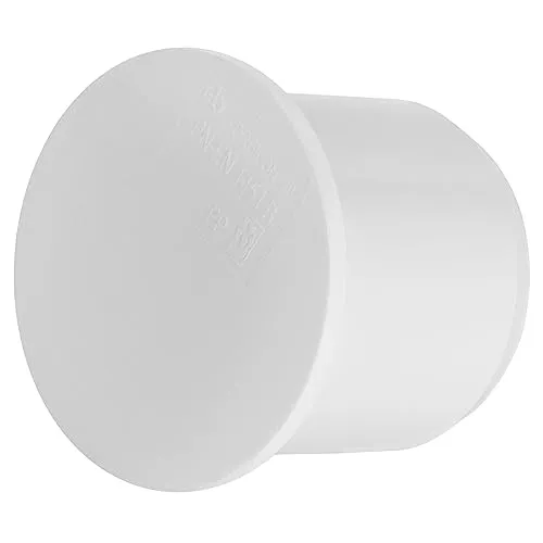 HT Muffenstopfen Ø DN40 Rohrstopfen Kunststoffstopfen Endstopfen Rohrdeckel Weiß