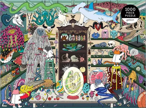 Chronicle Books Puzzle Welt der Kuriositäten, Puzzleteile