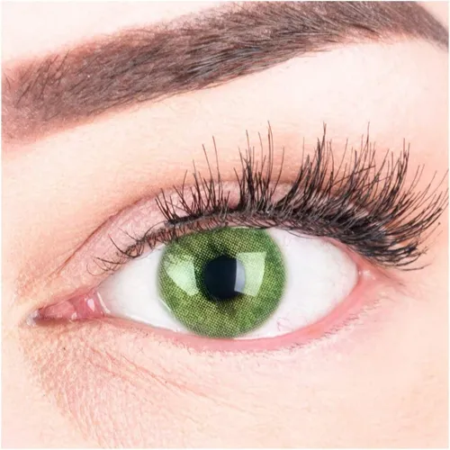 GLAMLENS Monatslinsen Stark deckende & natürliche Linsen Jasmine Green mit/ohne Stärke