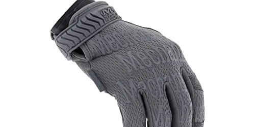 Mechanix Handschuhe Original grau, Größe S/7 - Arbeits- & Schutzkleidung: Flexibler und schützender Allround-Handschuh aus robustem Clarino-Kunstleder, bietet perfekten Sitz und Atmungsaktivität für höchsten Komfort.