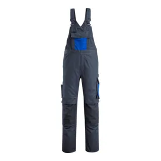 MASCOT® Augsburg 76C50 Latzhose – Robuste Arbeitshose - Zweifarbige Latzhose aus leichter Meterware mit ergonomischer Passform. Verstellbare Träger, viele praktische Taschen und verstärkte Knietaschen für optimalen Komfort im Berufsalltag.