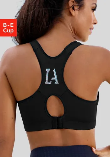 LASCANA ACTIVE Sport-BH mit LA-Buchstaben aus funkelnden Pailletten aus Coolmax-Material