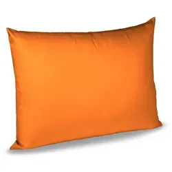 fleuresse Kissenbezug Satin 40 x 60 cm Orange von fleuresse