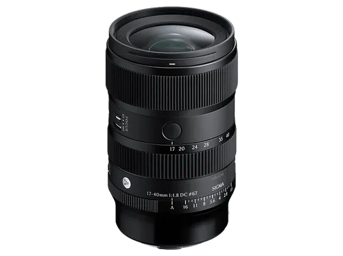 Sigma Art 1,8/17-40 mm DC für Sony E-Mount - Hochwertiges Weitwinkelobjektiv für beeindruckende Bildqualität und kreative Perspektiven, ideal für Landschafts- und Architekturaufnahmen.