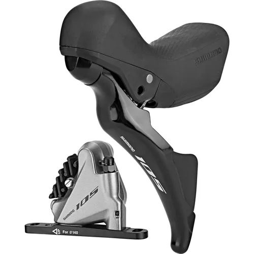 Shimano 105 R7025/R7070 Vorderrad-Scheibenbremse Links - Hochwertige Vorderrad-Scheibenbremse für präzise Bremsleistung und einfache Montage, ideal für leidenschaftliche Radfahrer.
