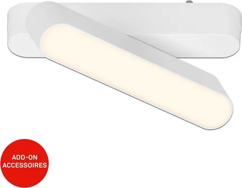 Briloner Luxtrail Schienensystem, Warmweiß, Schwenkbar, Zubehör, Weiß, 13 cm